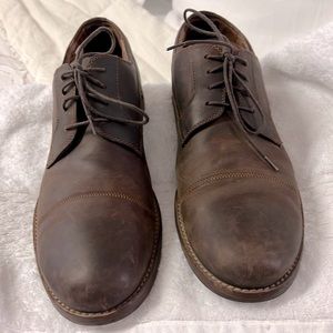 J Murphy Conrad Oil Stained Leather Shoes
